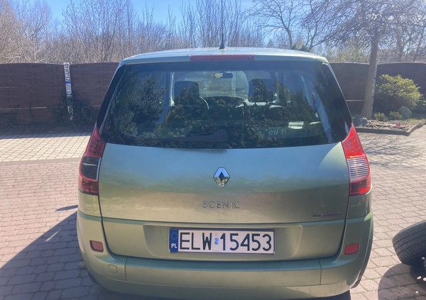 Renault Scenic cena 14200 przebieg: 131800, rok produkcji 2008 z Stargard małe 667